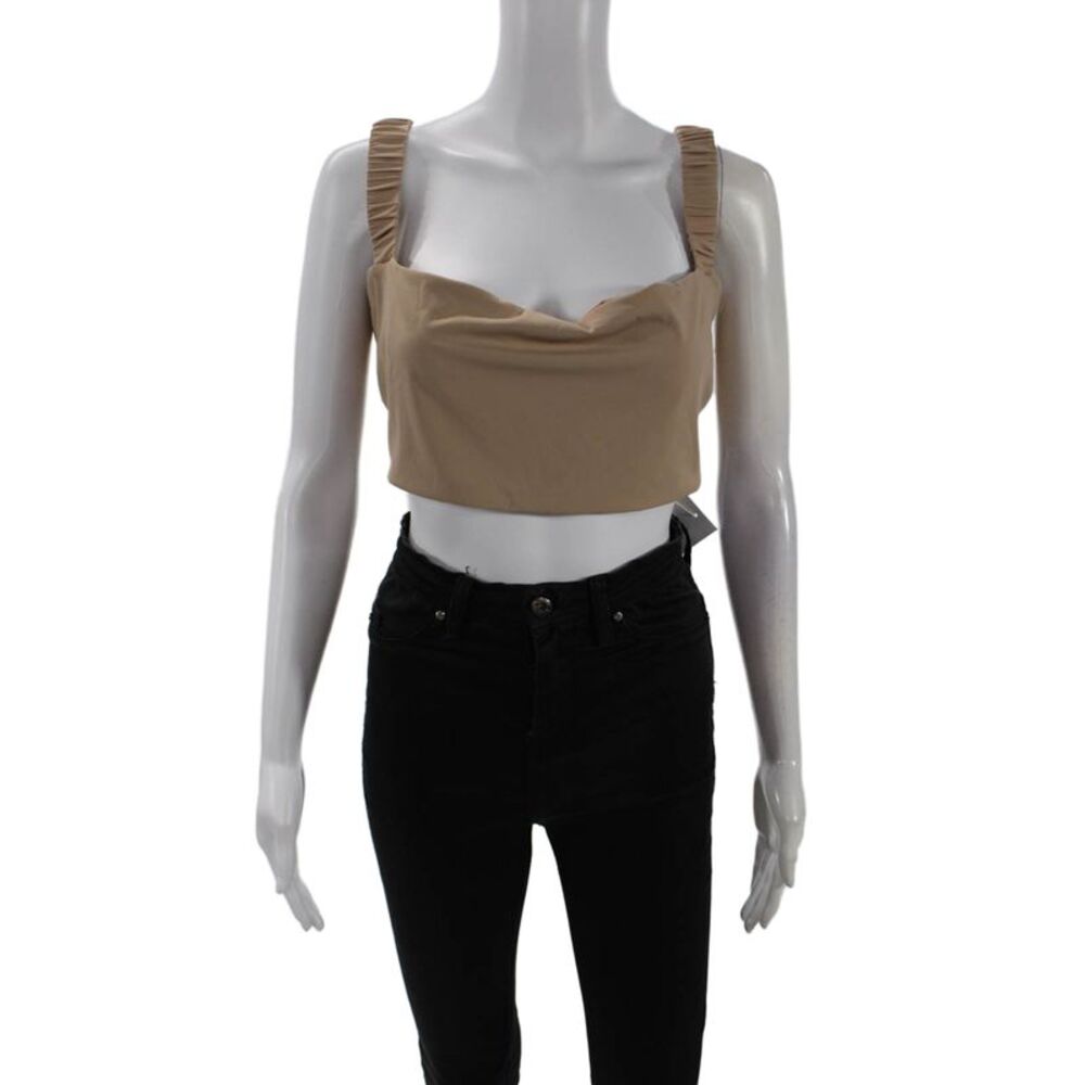 Nomads Womens Current Bikini Top II - Taupe Size 4XL